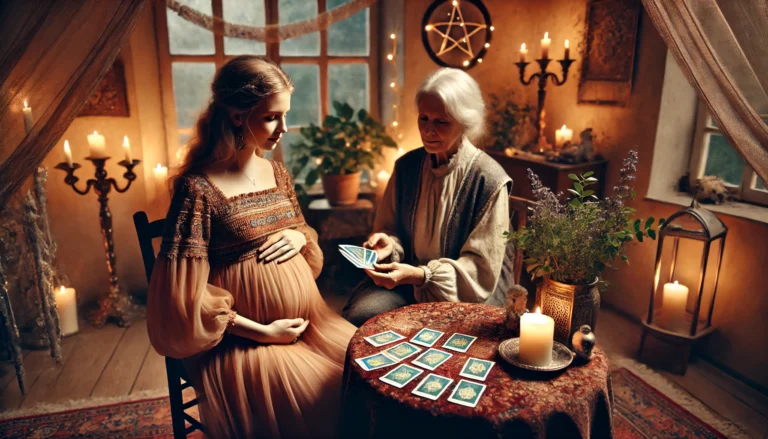 pregnant tarot card reading