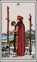 two of wands tarot card