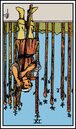 nine of wands tarot card reversed