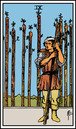 nine of wands tarot card