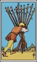 ten of wands tarot card