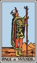 page of wands tarot card