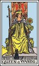 queen of wands tarot card