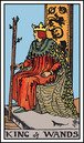 king of wands tarot card