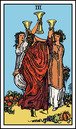 three of cups tarot card