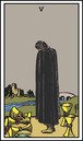 five of cups tarot card