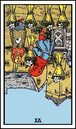 six of cups tarot card reversed