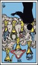 Seven of cups tarot card reversed