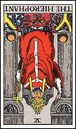 The Hierophant tarot card reversed meaning