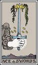 ace of swords tarot card