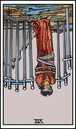 Eight of swords tarot card