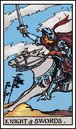 knight of swords tarot card