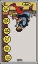 eight of pentacles tarot card reversed