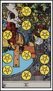 ten of pentacles tarot card reversed