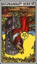 queen of pentacles tarot card reversed