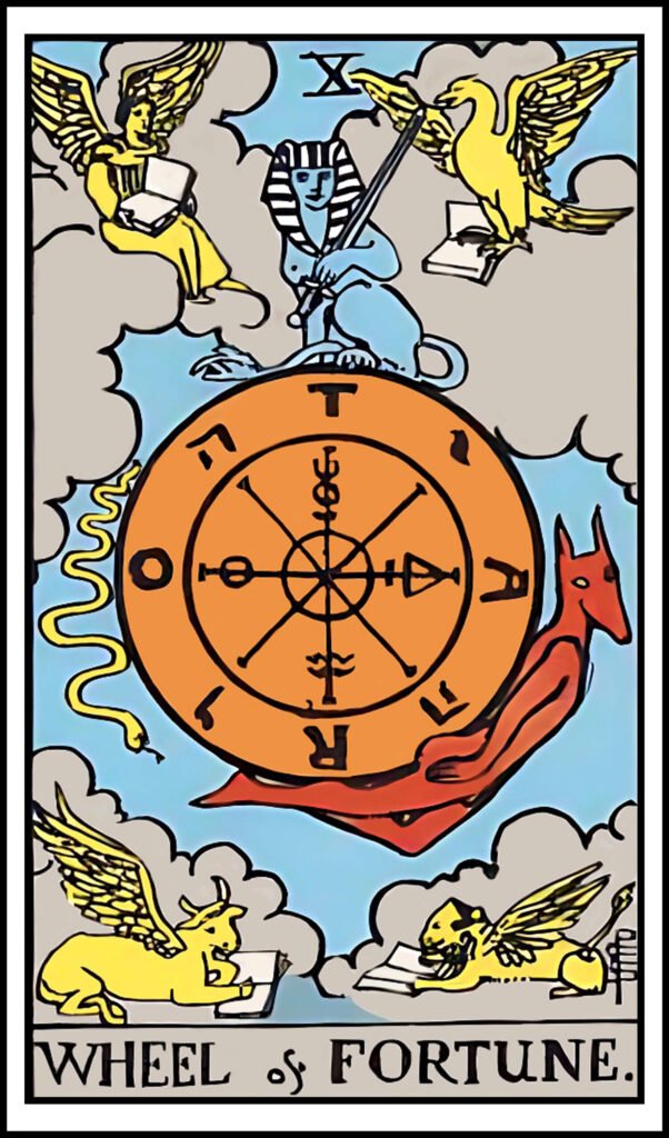 wheel of fortune tarot card