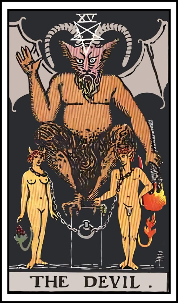 the devil tarot card