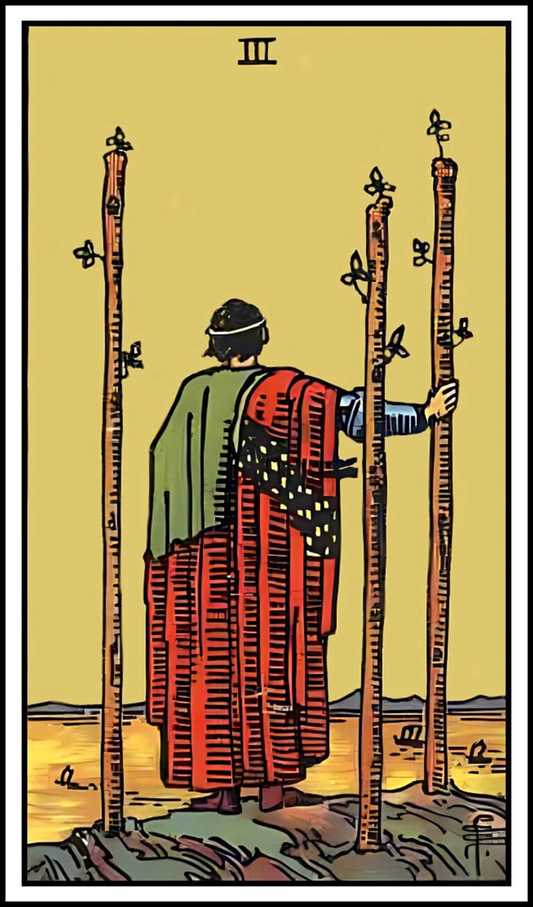 three of wands tarot card